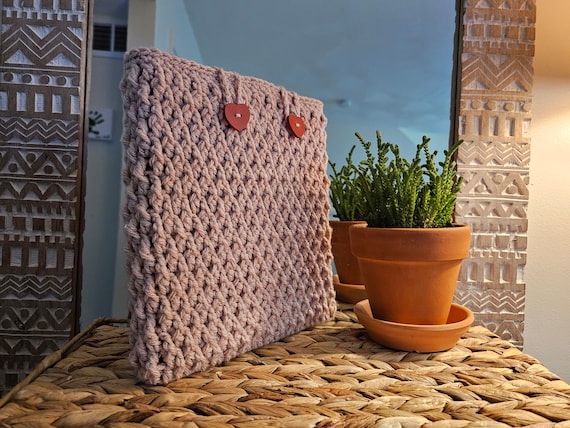 Beginner Friendly Crochet Book Case Pattern, Adaptable  (Instant PDF)