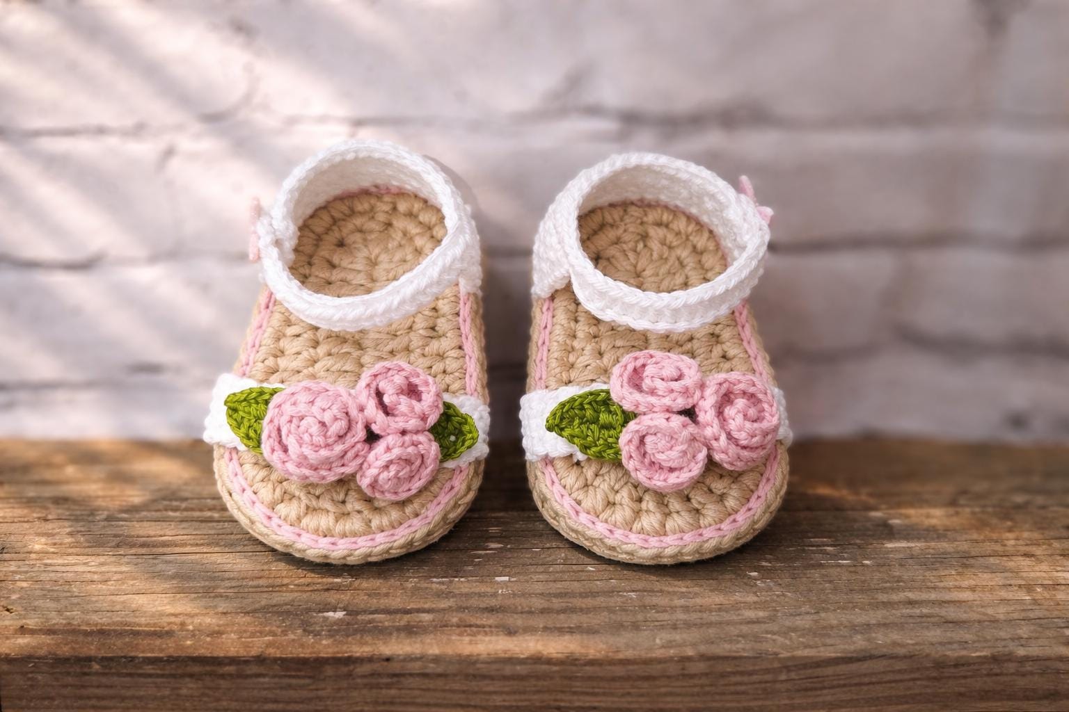 Instant PDF Crochet Pattern for Baby Sandals. 3-6 Months - Etsy