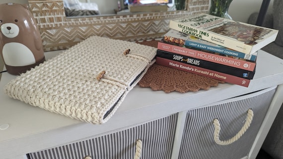 Beginner Friendly Crochet Laptop Sleeve Pattern, Adaptable  (PDF Pattern)