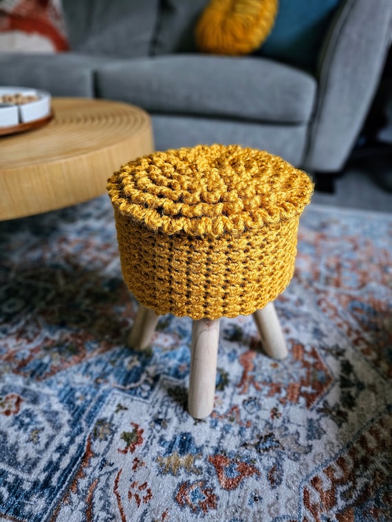 PDF INSTANT PATTERN, Round Chair cover, Adjustable for all sizes