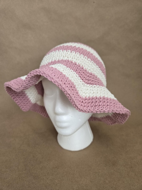 Crochet pattern summer hat / Pattern for beginners