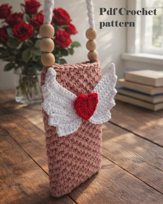 Crochet Phone Sleeve Pattern PDF | Easy Phone Pouch | Crossbody Phone Case | Beginner Friendly