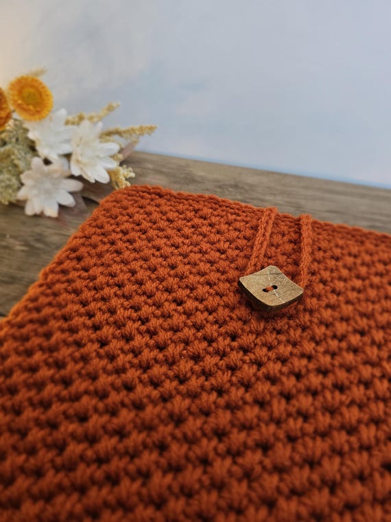 Handmade Crochet Book Sleeve Pattern | Beginner Friendly PDF