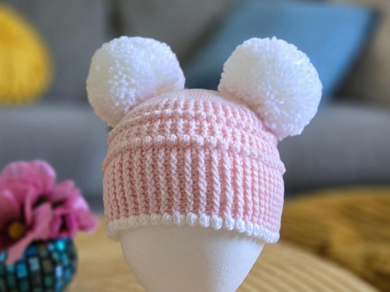 Crochet Hat PDF pattern, Adaptable for any size, from newborn baby to adult!