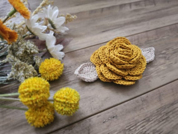 Easy Crochet Flower Pattern - Beginner Friendly PDF Digital Download
