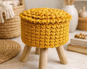 Chair cover crochet pattern,  PDF INSTANT PATTERN, Adjustable for all sizes