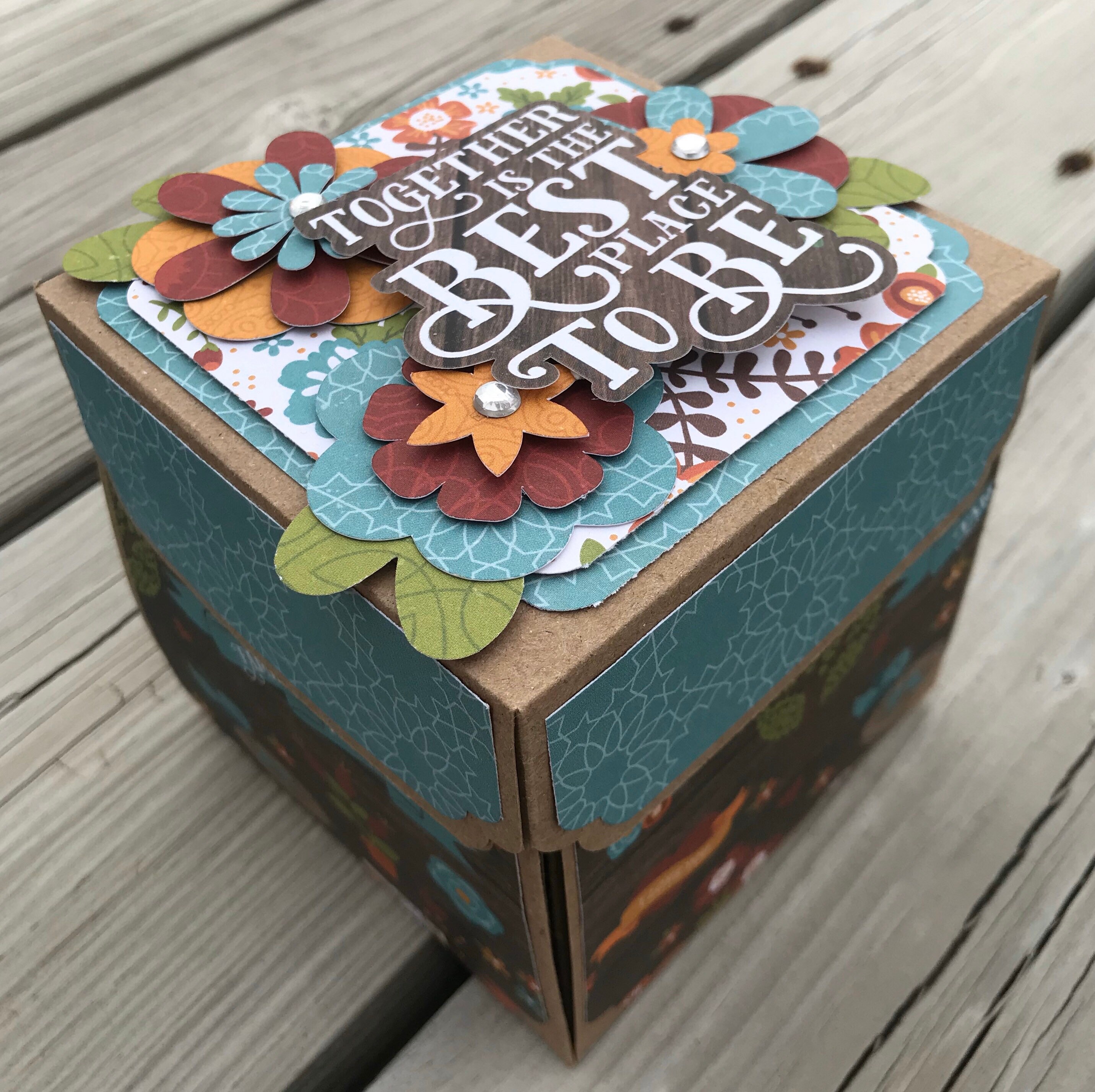 Explosion box exploding album surprise box photo album Etsy