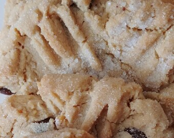 Peanut Butter & Chocolate Chip Cookies (with nuts)
