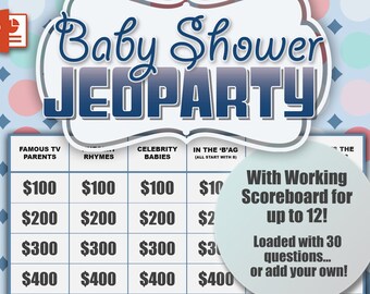 Baby Jeopardy Etsy Baby Jeopardy Etsy