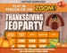 Thanksgiving Jeoparty w/ Working Scoreboard / Interactive / Digital Game /  PC, Mac, iPhone, iPad / PowerPoint Template / Party Game 