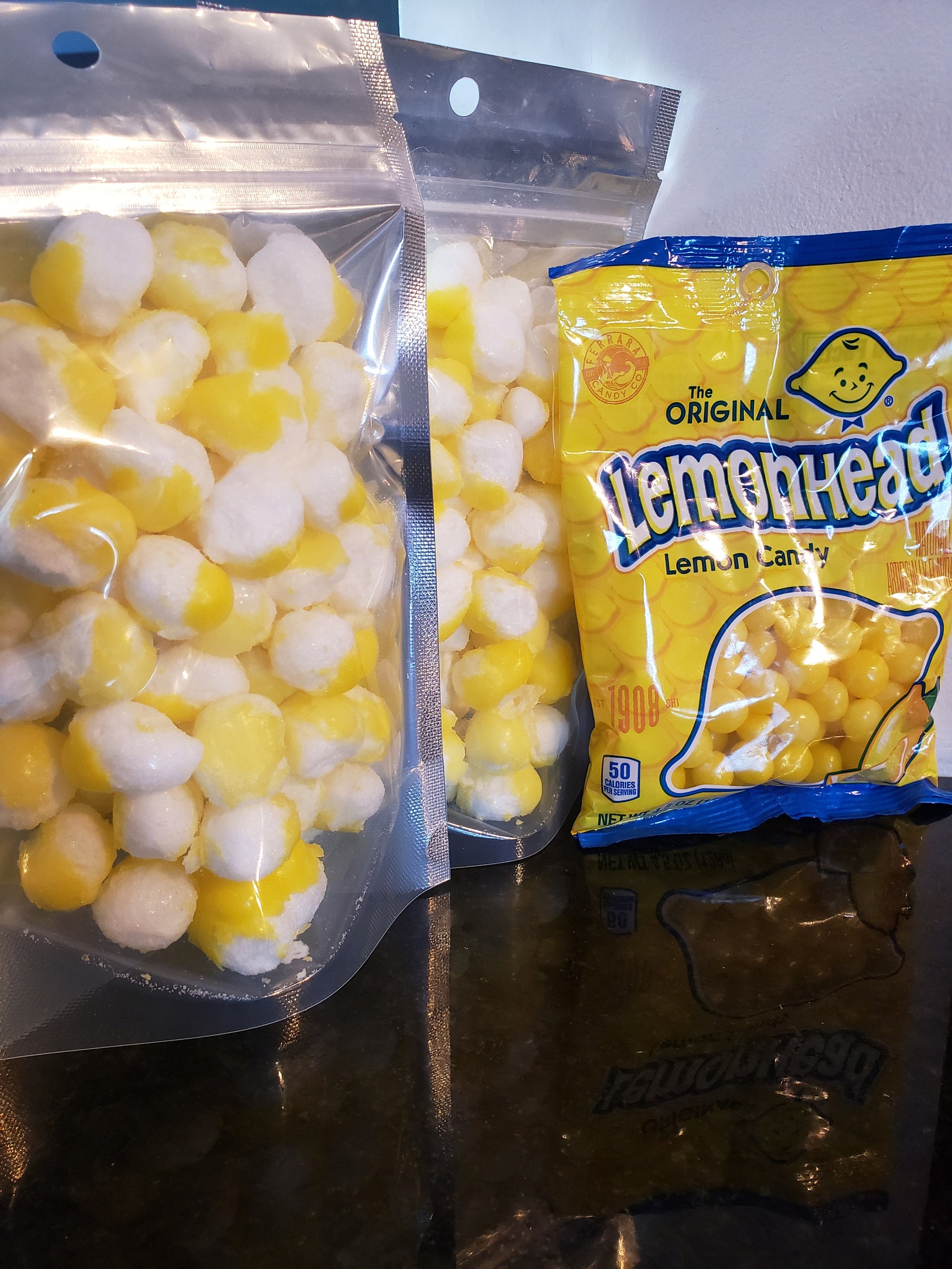 Freeze Dried Lemonheads Freeze Dried Candy Freeze Dried Treats - Etsy