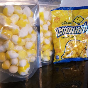 Freeze dried lemonheads