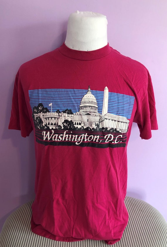 Vintage 1980s Washington DC 80s travel tourist vac
