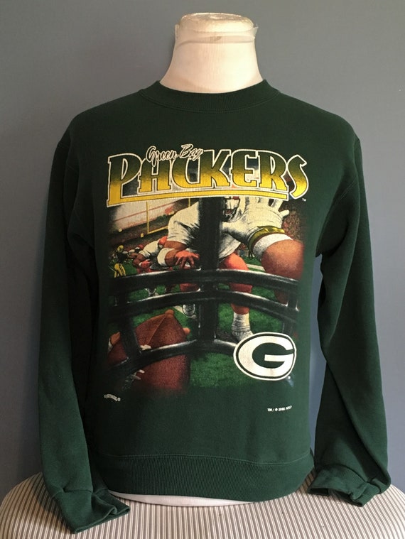 Vintage Green Bay Packers 1990s NFL Football Nutmeg Mills Crewneck Sweatshirt vintage nfl football sweatshirt Large Vintage Green Bay Packers 1990s NFL Football Nutmeg Mills Crewneck Sweatshirt vintage nfl football sweatshirt Large