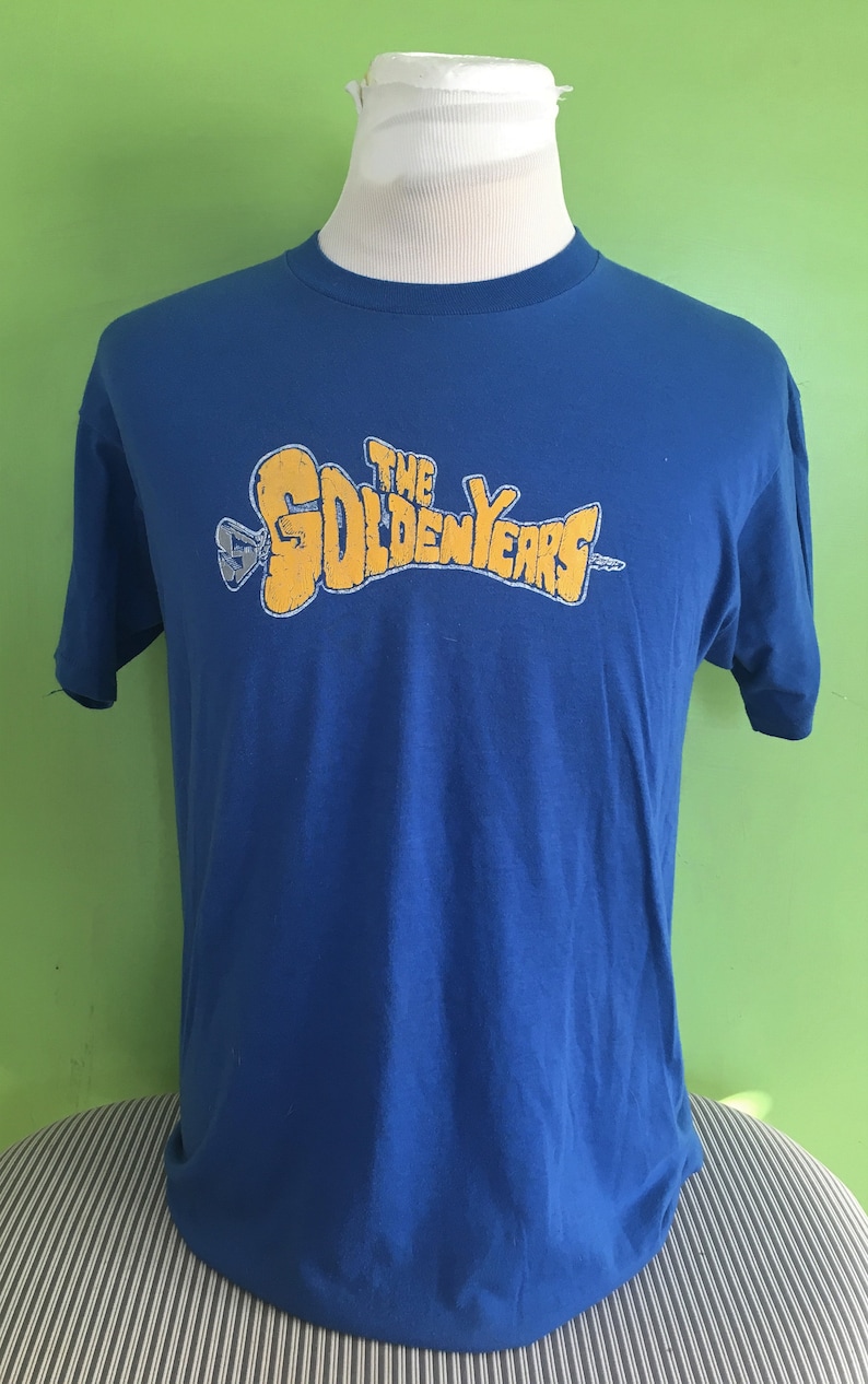 Vintage the Golden Years 1980s Tee T Shirt / Vintage Clothing - Etsy