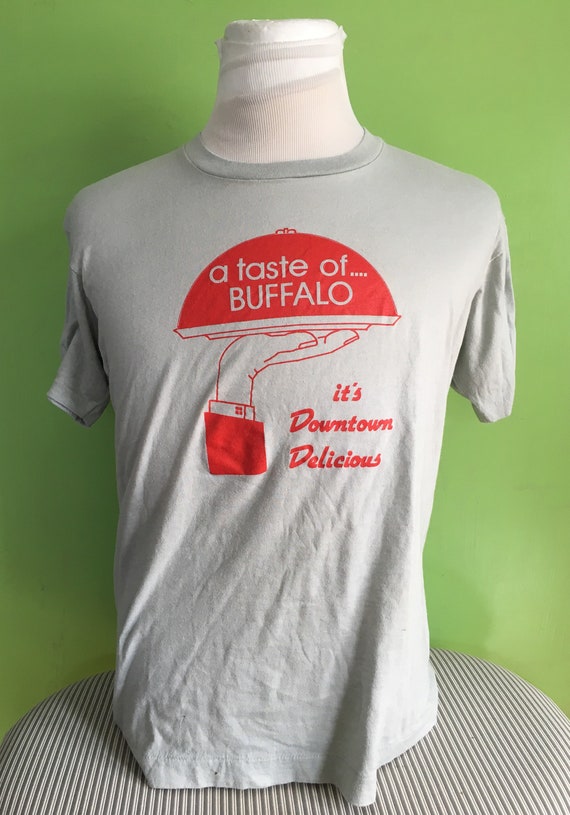 Vintage A Taste of Buffalo New York 1980s t-shirt