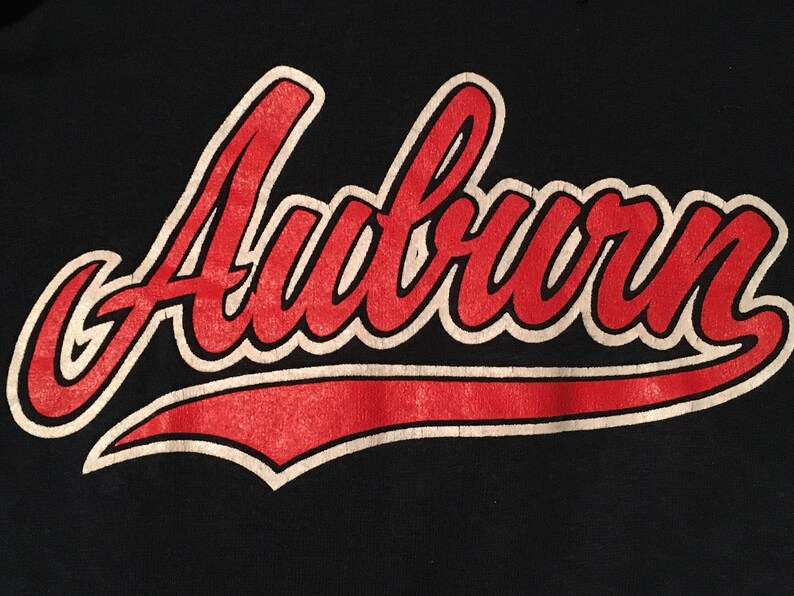 vintage auburn hoodie