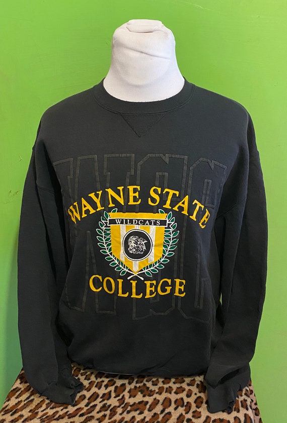 Vintage Wayne State College Warriors Michigan NCAA