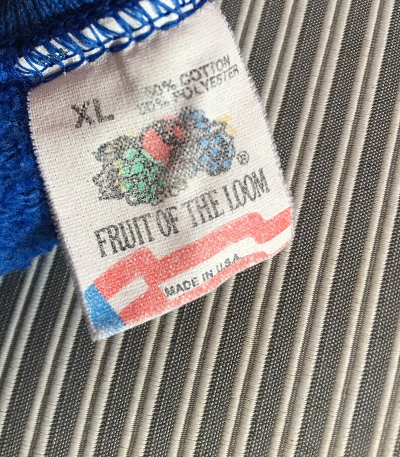 Vintage 90s March of Dimes Walk America For Healthier Babies 1991 Blue Crewneck Sweatshirt vintage 90s crewneck sweatshirt XL