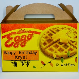 Zestaw 8 sztuk Stranger Waffle Party Box