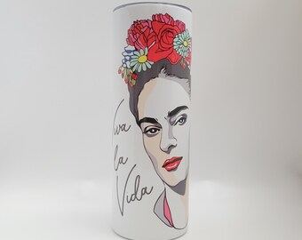 Viva la vida - Frida Kahlo 20oz. Skinny Tumbler