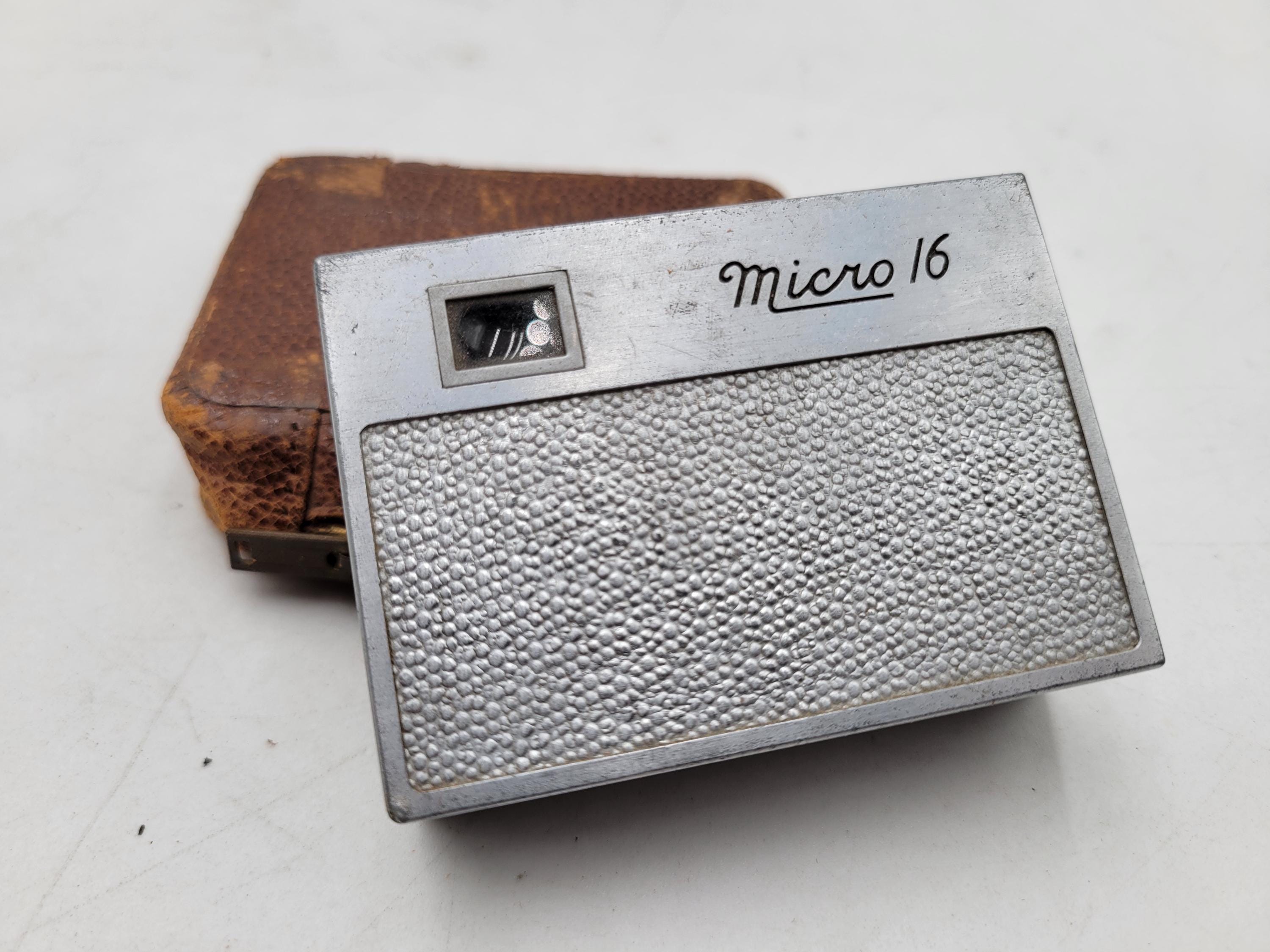 Vintage Micro 16 Spy Camera – 1940s-1950s Subminiature Camera With