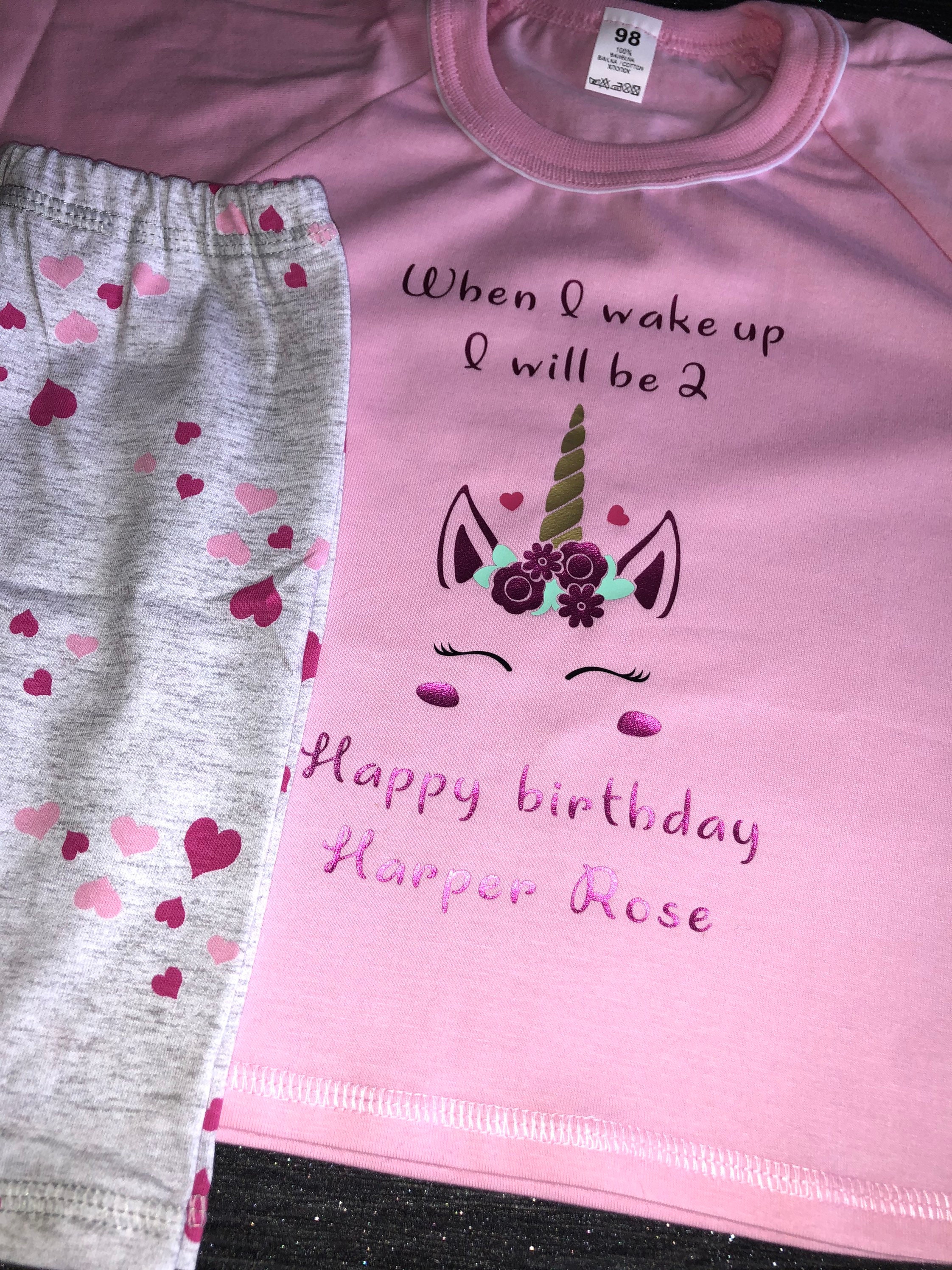 birthday pjs