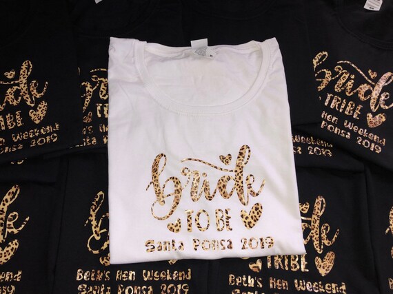 LEOPARD Print Personalised Hen Party 