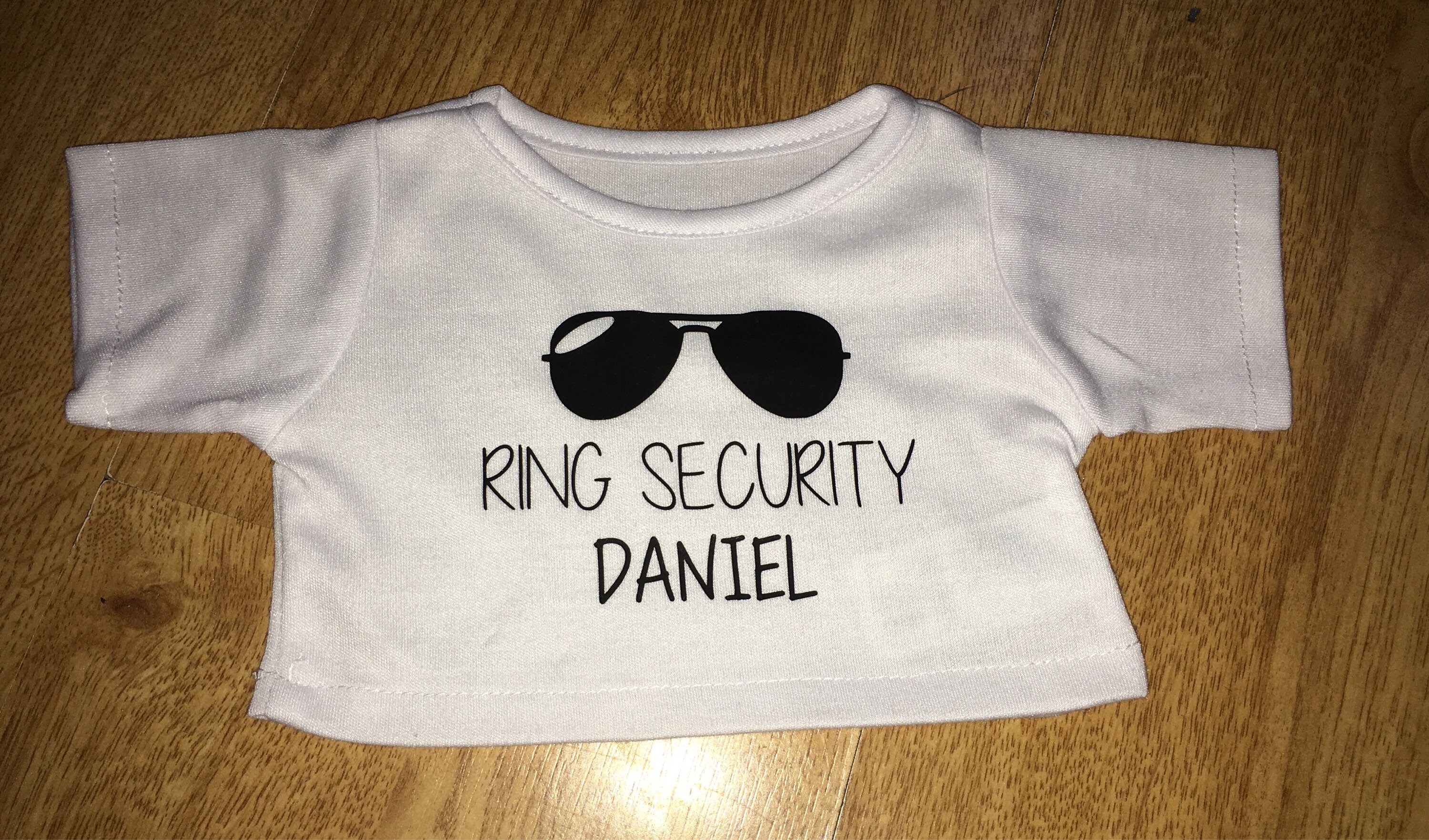 personalised flower girl t shirt