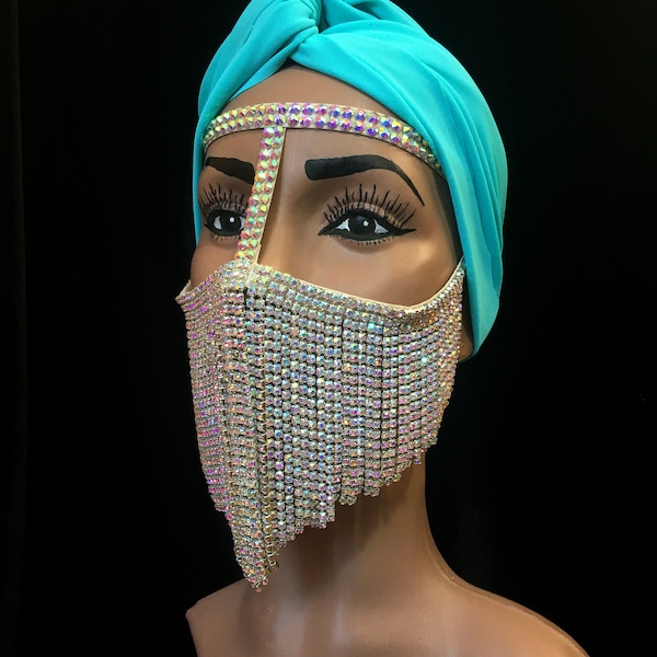 Arabian Face Veil Etsy
