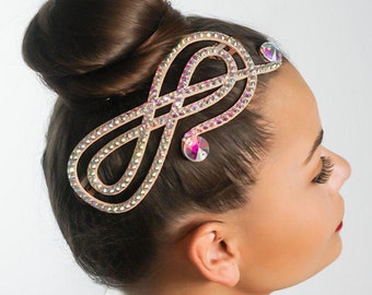 Set Di 4 Fermagli Per Capelli Con Cristalli E Strass – Accessori Eleganti Argento Per Sposa, Ballo E Cerimonie