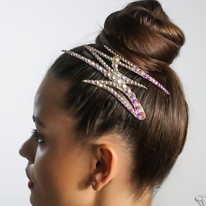Dance hair piece, ballroom hair piece, dance headpiece, ballroom headpiece, dance hair accessory, ballroom hairpiece, ballroom jewellery