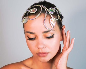 Bellydance wireframe diadem, head accessories, hair accessories, dance hair tiara, carnaval show dance tiara, wire diadem, wireframe tiara