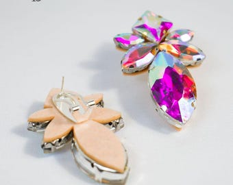 Dansoorbellen, latin dansoorbellen, dansaccessoires, danssieraden met strassteentjes, stijldanssieraden, fonkelende oorbellen