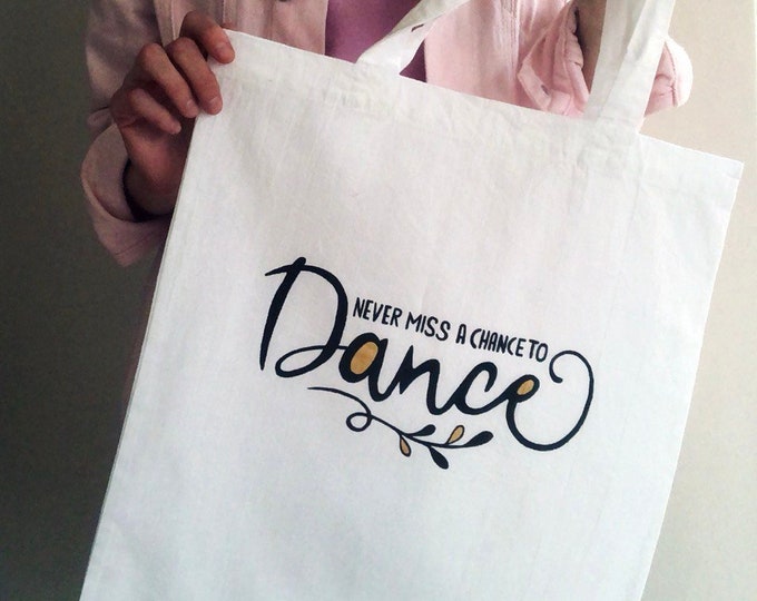 Hand drawn dance bag, competition dance bags, dance bag personalized, small dance bag, ballet dance bag, best dance competition bag, shopper