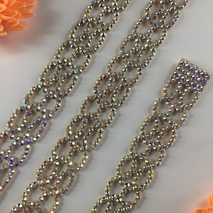 Set of jewelry &quot;Adriana&quot; , belly dance set,  ballroom set, bridal jewelry set, earring necklace set, sparkly jewelry set, jewelry gift