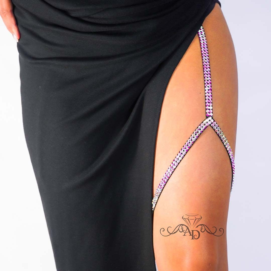 Diamond Garter - Etsy