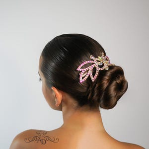Dance hair piece, ballroom hair piece, dance headpiece, ballroom headpiece, dance hair accessories, ballroom jewellery, rhinestone headpiece