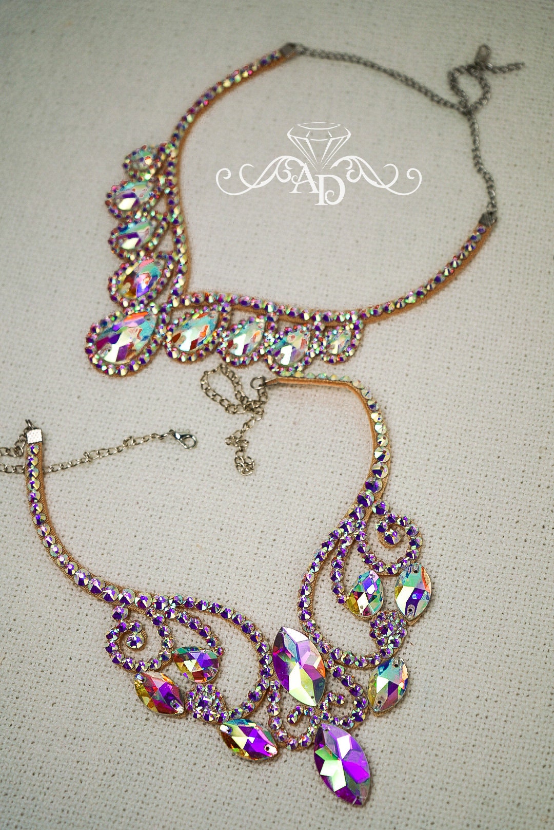 COOLSTEELANDBEYOND Argento Nero Statement Collana Girocollo Choker Collana Cascata Multi Strati Lunga Catena Resina Perline Charms Pendente