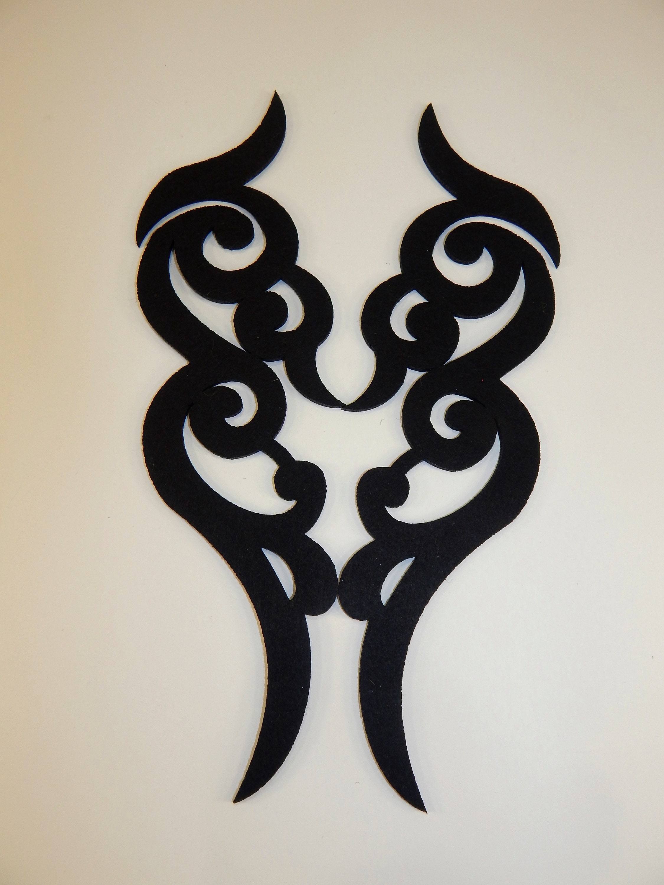 Dance Costume Applique Felt Applique Costume Elements Etsy