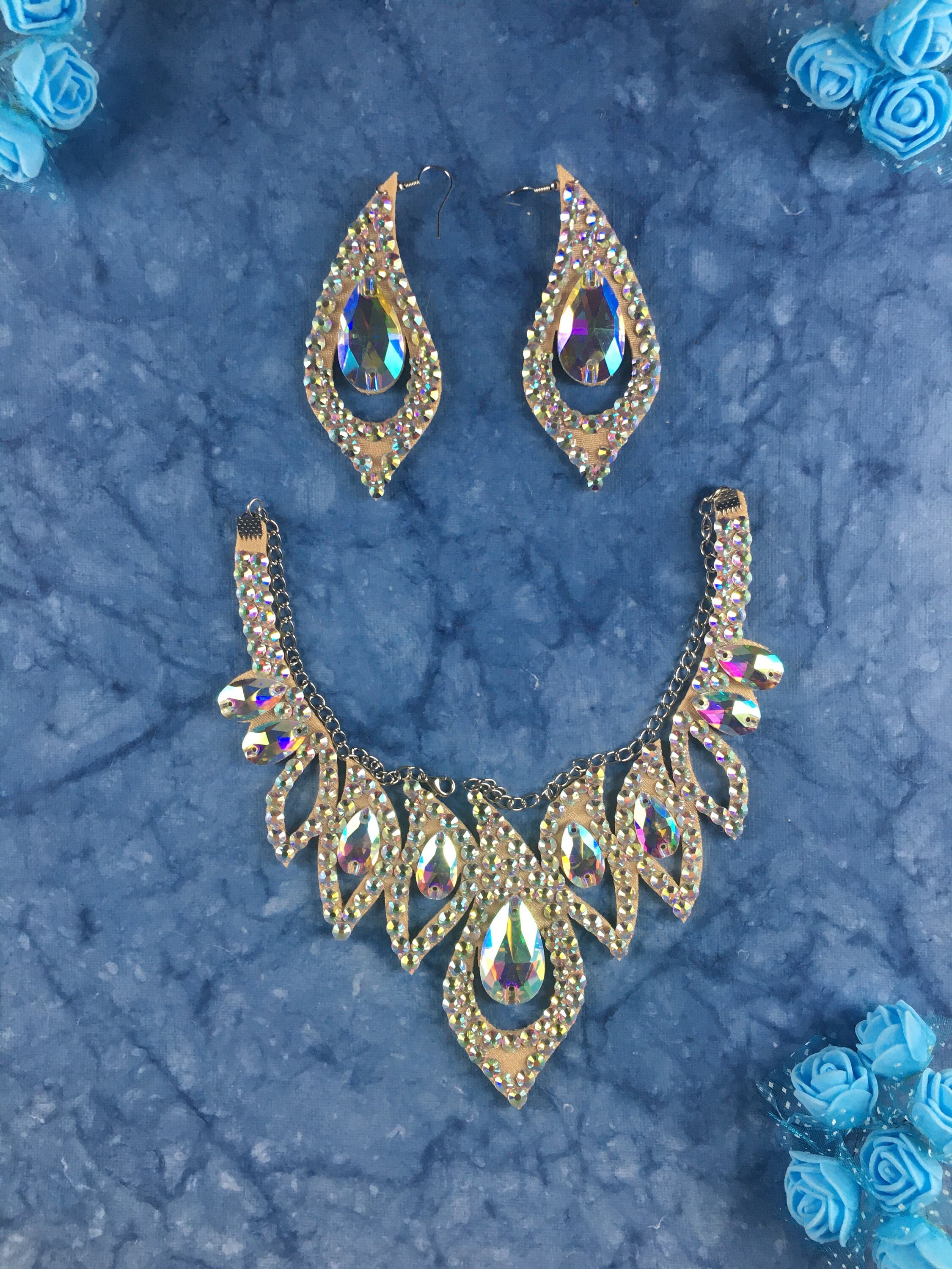 Set of Jewelry victoria Belly Dance Set Etsy