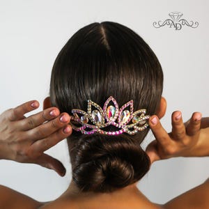 Dance hair piece, ballroom hair piece, ballroom hair jewelry, ballroom dance jewelry, ballroom dance dress, ballroom hair accessories