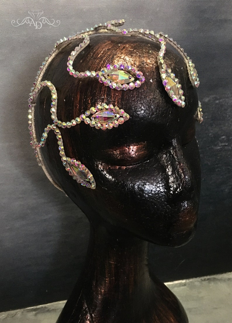 Head Jewelry by Amalia Design Hair Accessories Dance Head Etsy