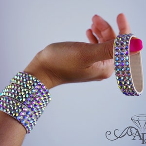 Rhinestone dance bracelet, latin ballroom accessories, latin dance bracelets, rhinestone bracelet ballroom, rhinestone bangle bracelet