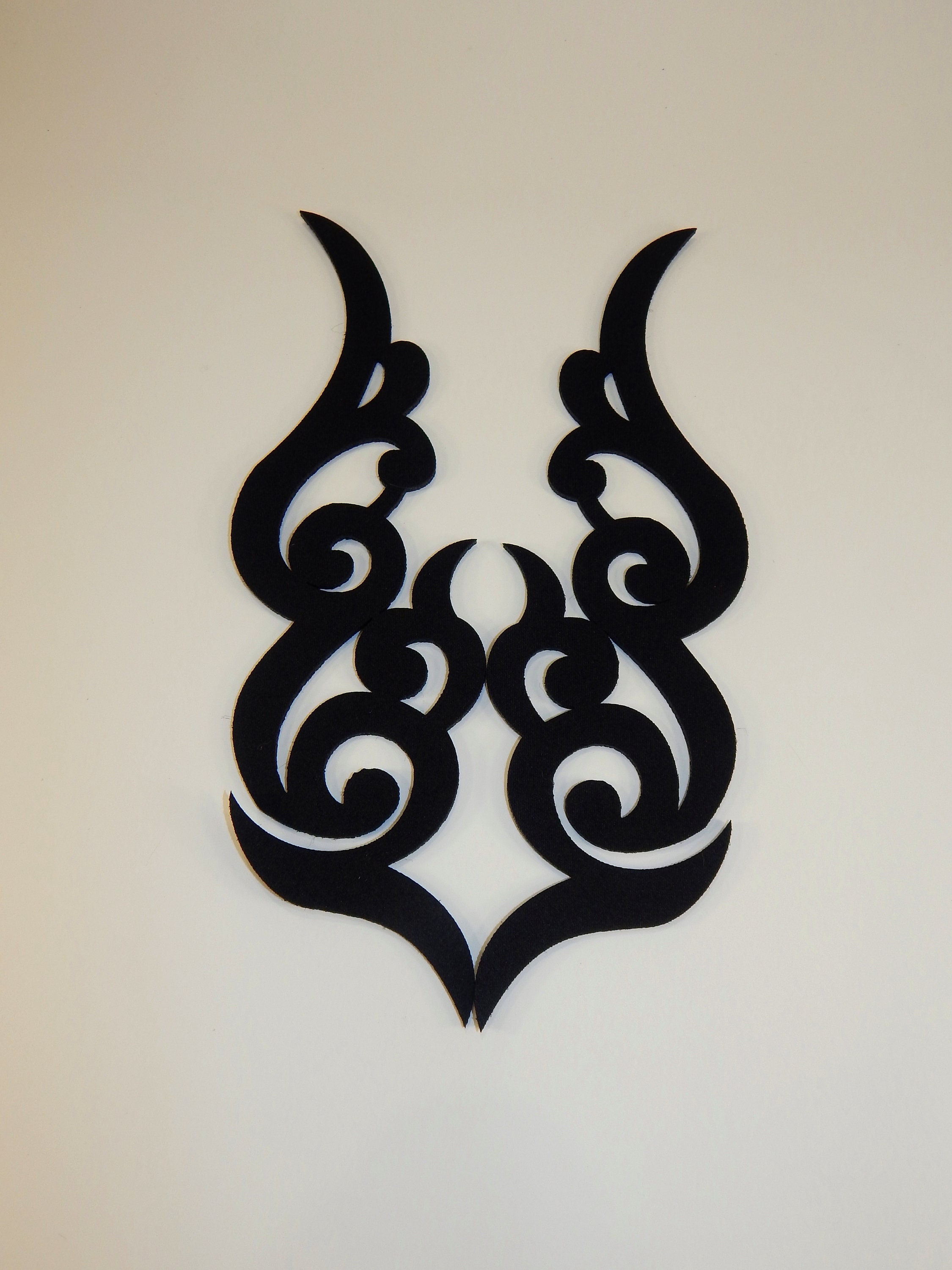 Dance Costume Applique Felt Applique Costume Elements Etsy