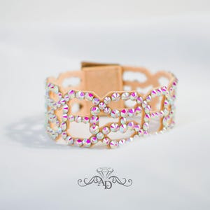 Pulseras de baile de salón, accesorios de baile de salón, accesorios de baile de salón latino, joyas de baile latino, joyas de baile de salón