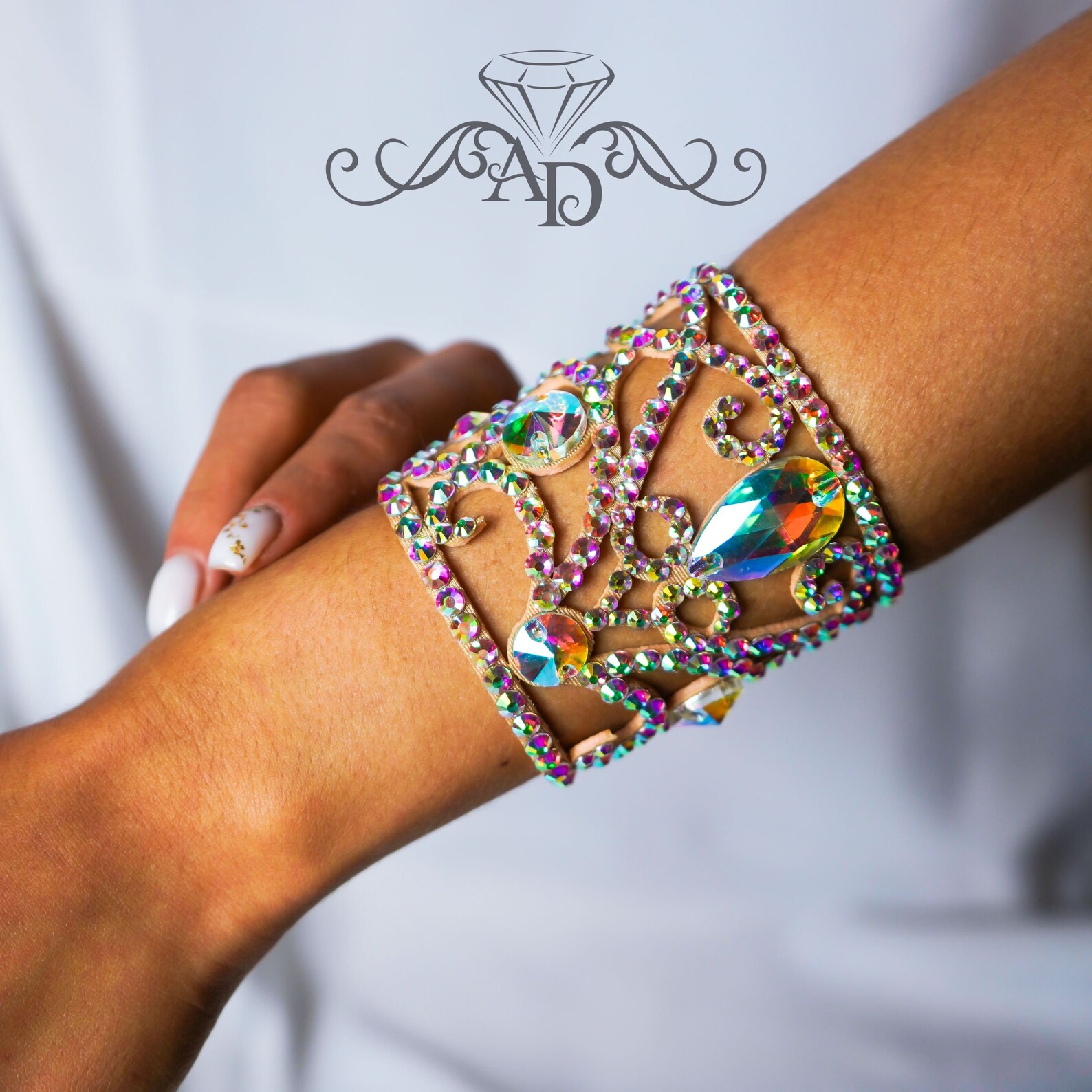 Dance Bracelet, Ballroom Dance Cuff Bracelet, Belly Dance Jewelry ...