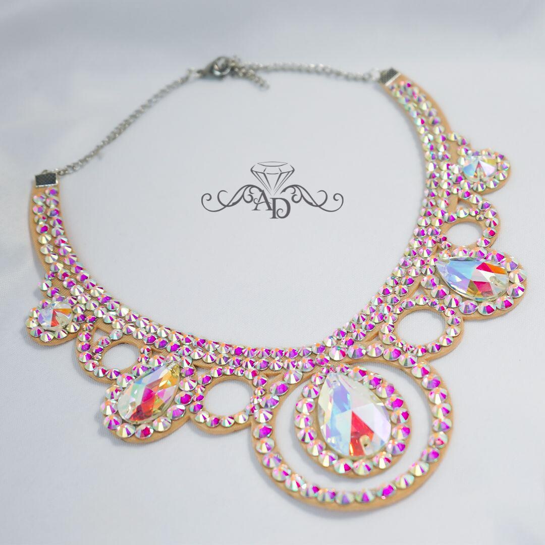 Amelia Dance Sport Necklace Crystal main image 0
