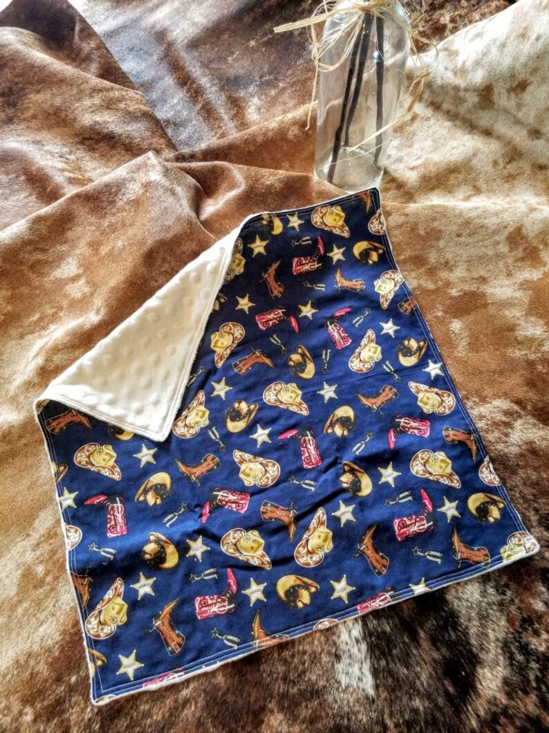 Cowboy Baby Boy Rodeo Nursery Baby Blanket Cowboy Western Etsy
