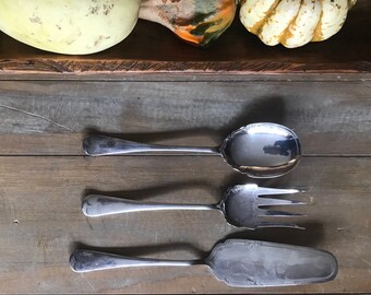 Silver Plate Serving Set